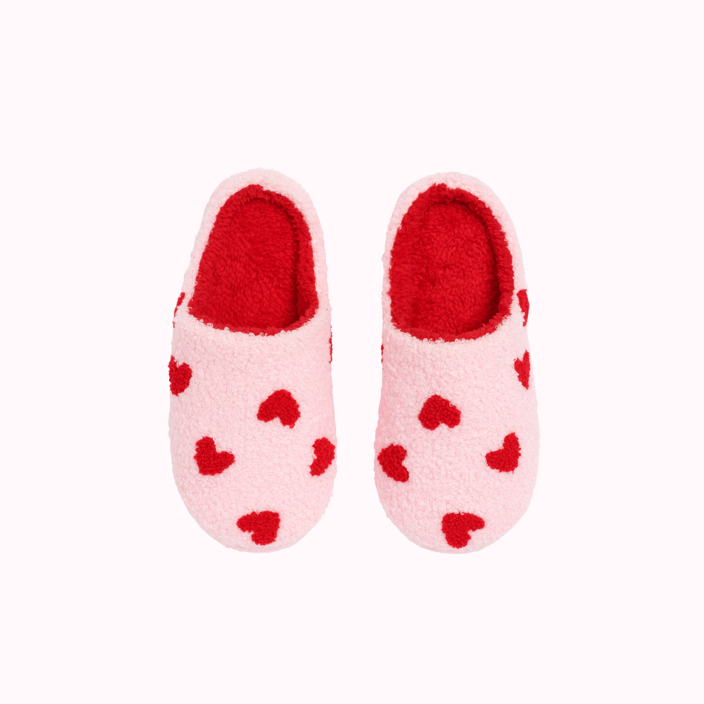 Shiraleah / Hearts Slippers, Blush