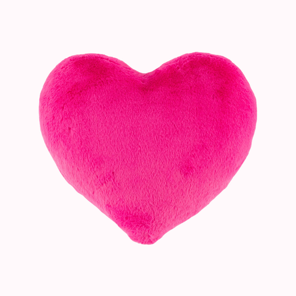 Shiraleah / Pink Jovi Heart Pillow