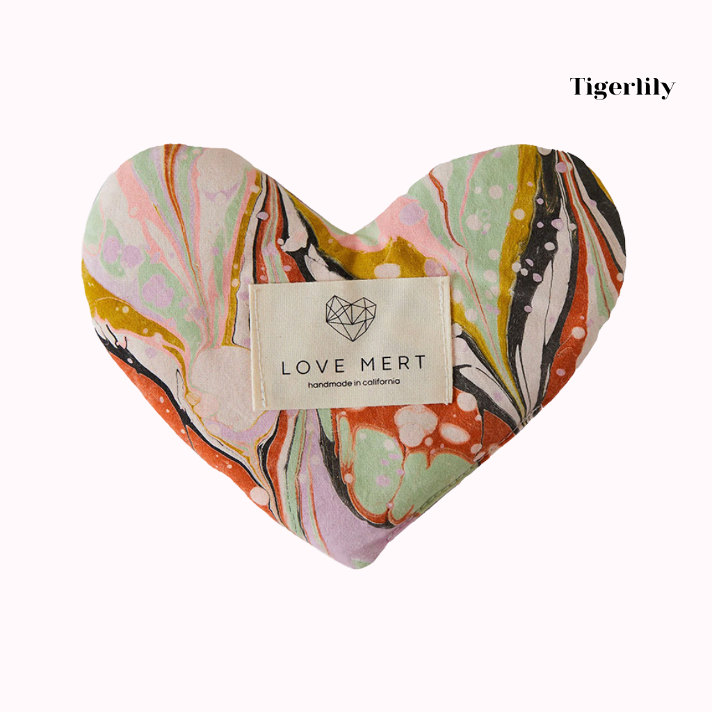 Love Mert / Eye Love Pillow - Tigerlily