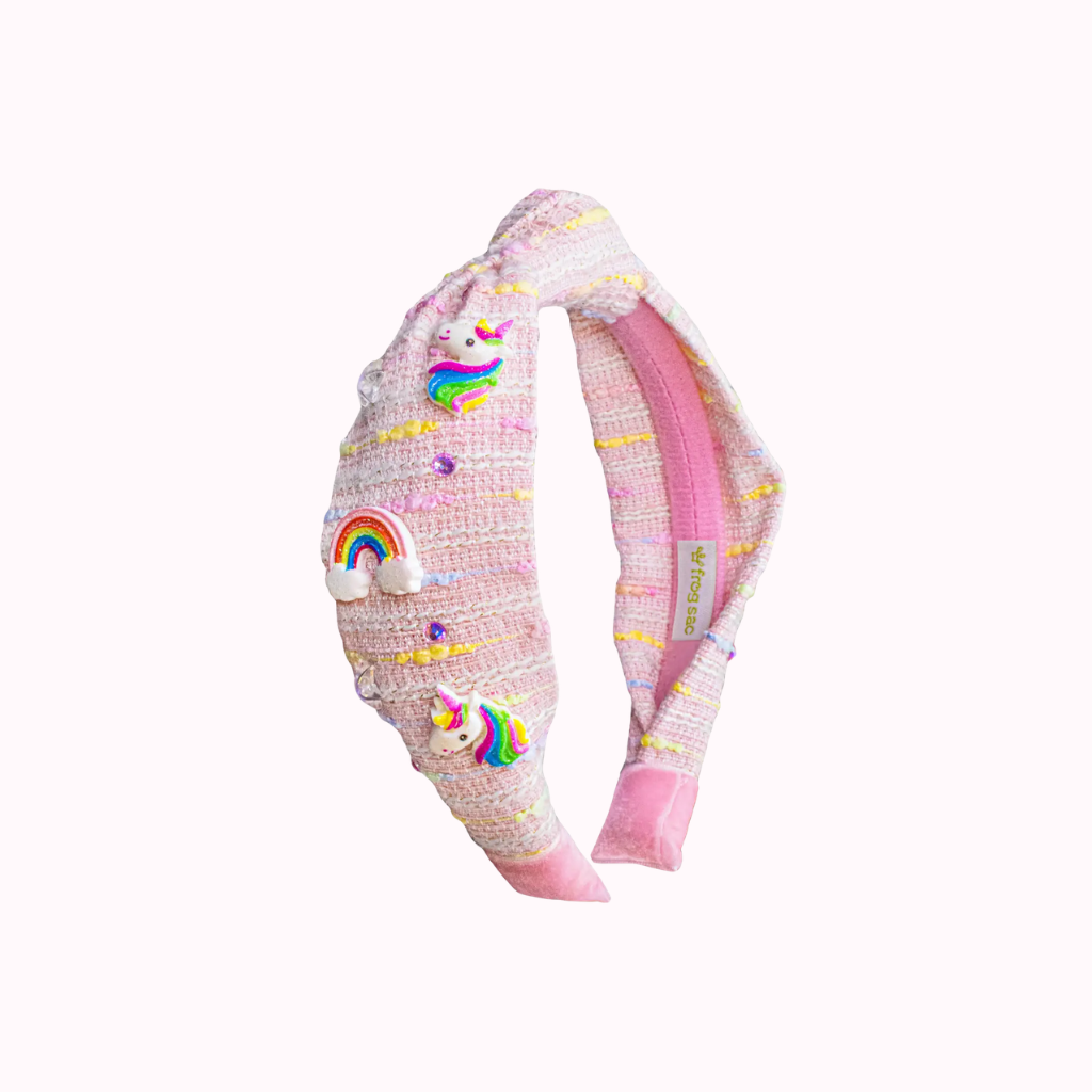 Kids Unicorn Knot Headband