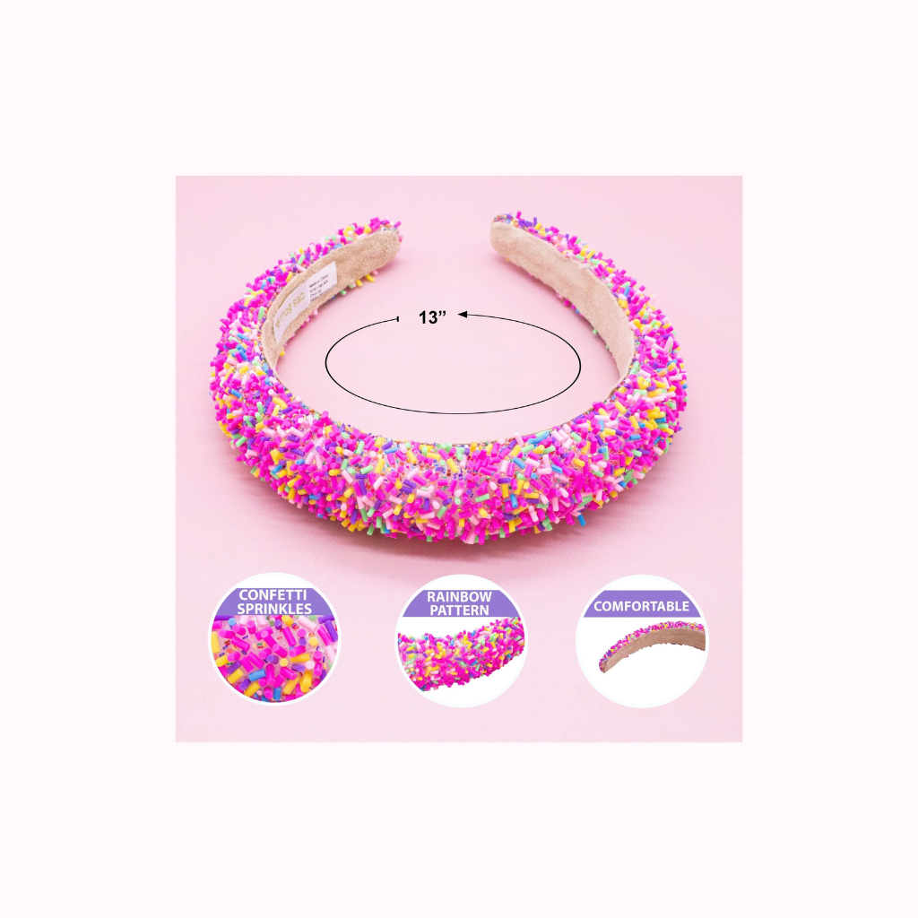 Kids Padded Sprinkles Headband